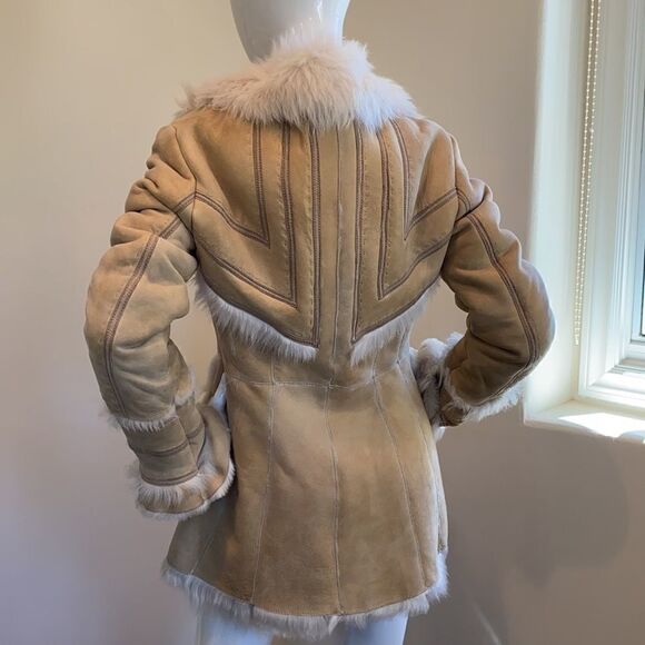 Just Cavalli Womens Fur Coat - Picture 2 of 12